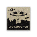 UFO Abduction Glitter Sticker waterproof vinyl decal for laptop, bike, car & bottle