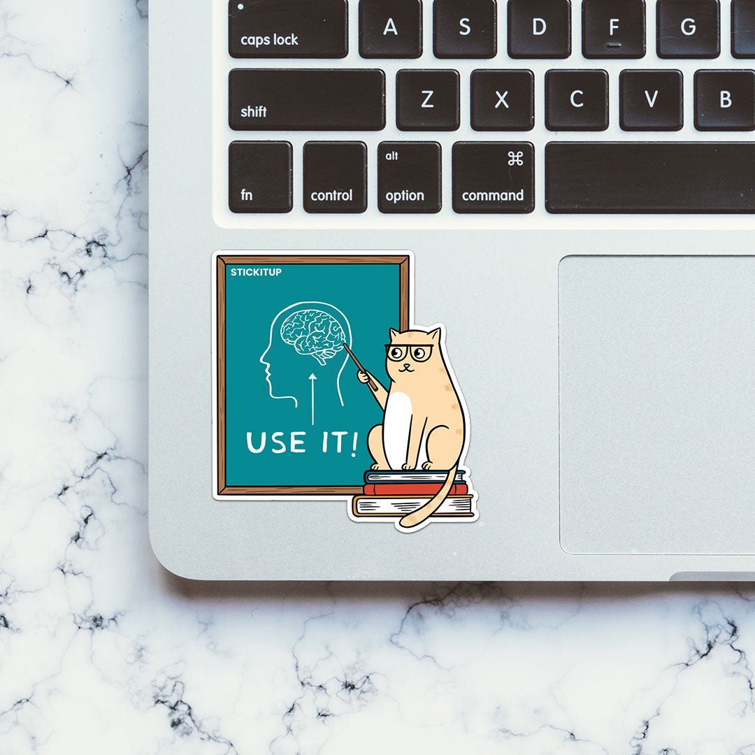 Use It Sticker waterproof vinyl decal for laptop, bike, car & bottle