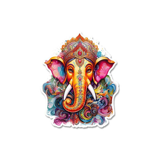 Vakratund Sticker - STICK IT UP