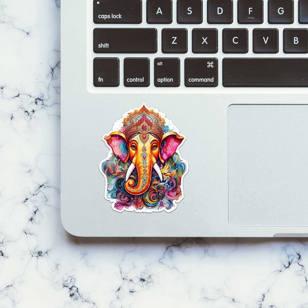 Vakratund Sticker - STICK IT UP