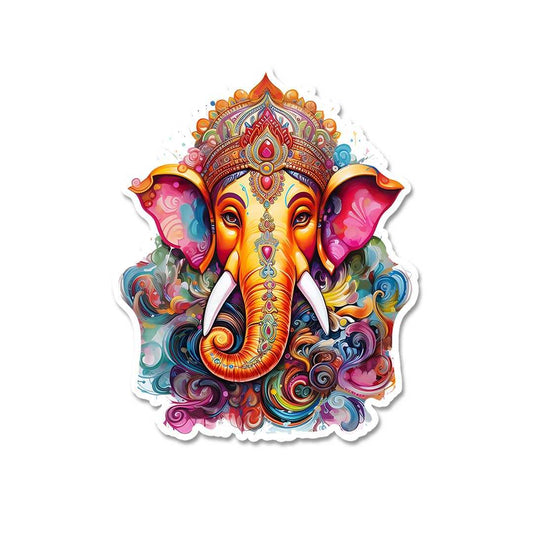 Vakratund Sticker - STICK IT UP