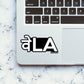 VELLA Sticker waterproof vinyl decal for laptop, bike, car & bottle