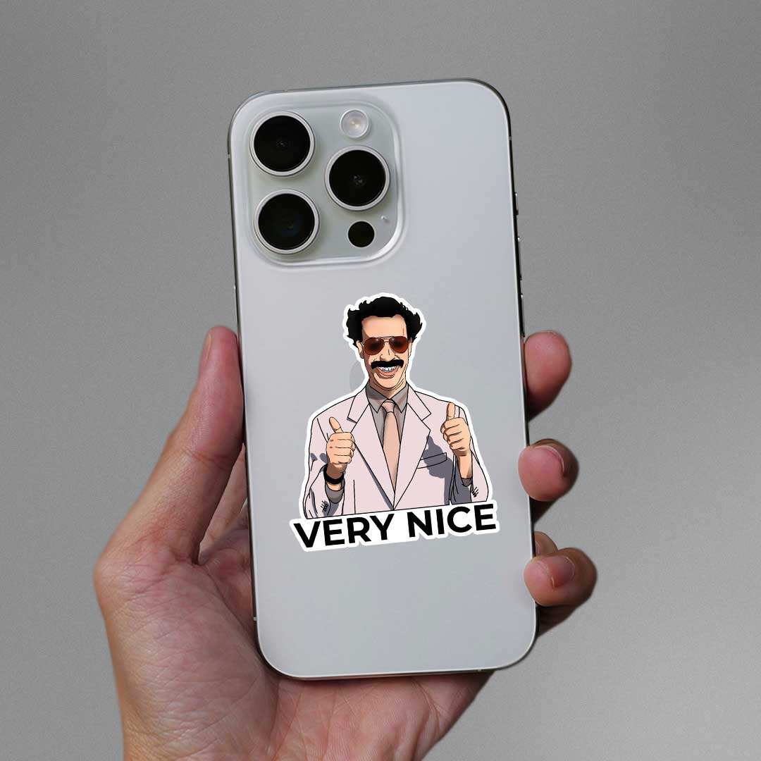 Very Nice Sticker waterproof vinyl decal for laptop, bike, car & bottle