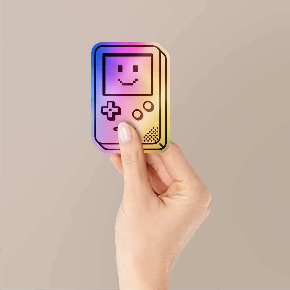 Video Game Holographic Stickers waterproof vinyl decal for laptop, bike, car & bottle