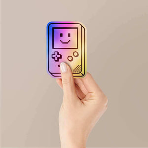Video Game Holographic Stickers waterproof vinyl decal for laptop, bike, car & bottle