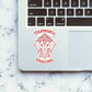 Vighnharta Sticker waterproof vinyl decal for laptop, bike, car & bottle
