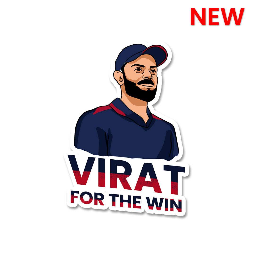 Virat For The Win Sticker - Stickers | STICK IT UP