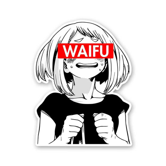 Waifu Girl Sticker - STICK IT UP