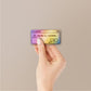 Warning We're All Doomed Holographic Stickers