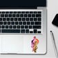 Warrior Red Holographic Stickers