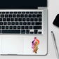 Warrior Red Holographic Stickers - Holographic stickers | STICK IT UP