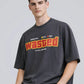 WASTED OVERSIZED T - SHIRT waterproof vinyl decal for laptop, bike, car & bottle