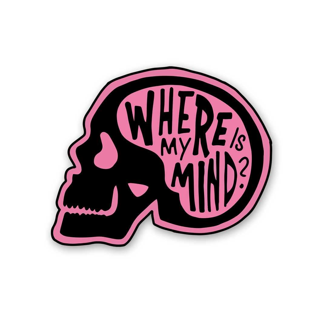 Where Is My Mind Sticker - Stickers | STICK IT UP