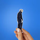 White Haired Sorcerer Glitter Sticker