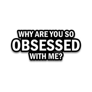 Why Are You Bumper Sticker waterproof vinyl decal for laptop, bike, car & bottle