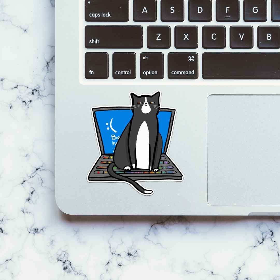 Work Load Sticker waterproof vinyl decal for laptop, bike, car & bottle