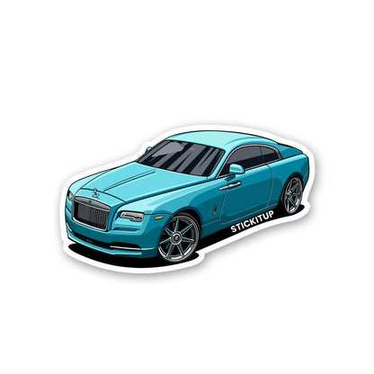 Wraith Sticker waterproof vinyl decal for laptop, bike, car & bottle