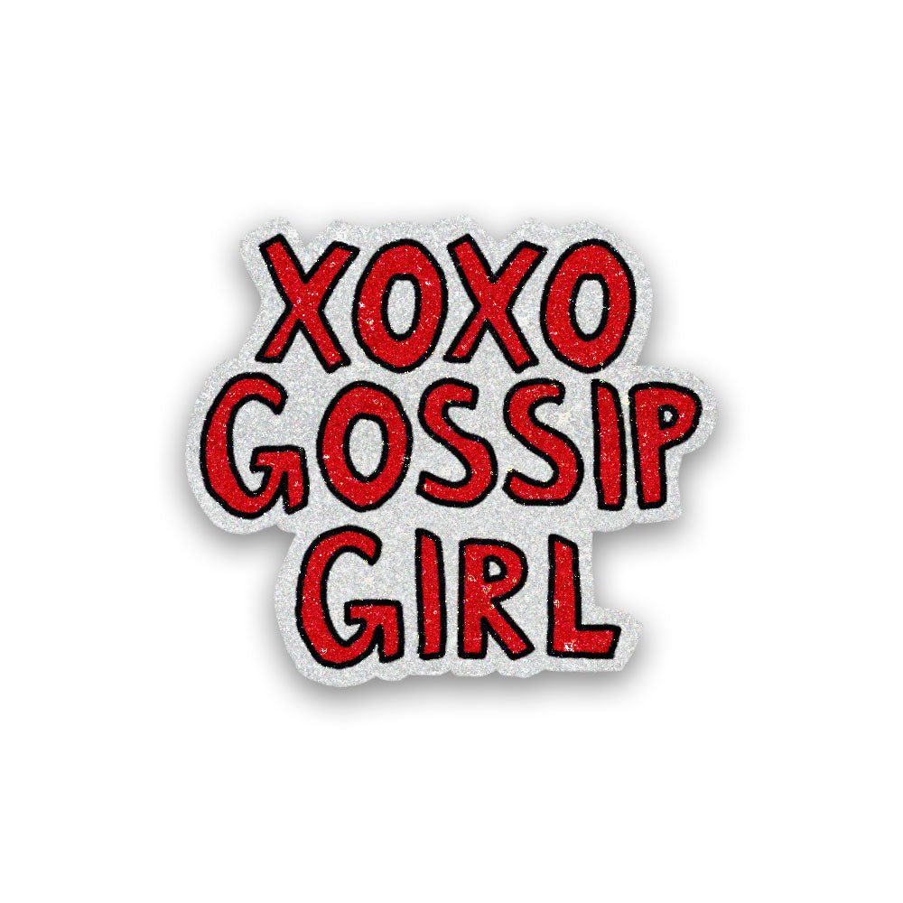 Xoxo Girl Glitter Sticker - Glitter Stickers | STICK IT UP