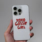 Xoxo Girl Glitter Sticker waterproof vinyl decal for laptop, bike, car & bottle