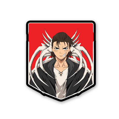Yeager Sticker waterproof vinyl decal for laptop, bike, car & bottle