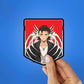 Yeager Sticker waterproof vinyl decal for laptop, bike, car & bottle
