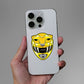 Yellow Ranger Sticker waterproof vinyl decal for laptop, bike, car & bottle