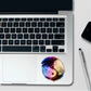 Yin - yang Wood Holographic Stickers waterproof vinyl decal for laptop, bike, car & bottle