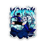 Yoichi Blue Lock Sticker waterproof vinyl decal for laptop, bike, car & bottle