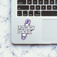 You Are Safe With Me Sticker waterproof vinyl decal for laptop, bike, car & bottle