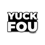 YOU FOU Sticker waterproof vinyl decal for laptop, bike, car & bottle