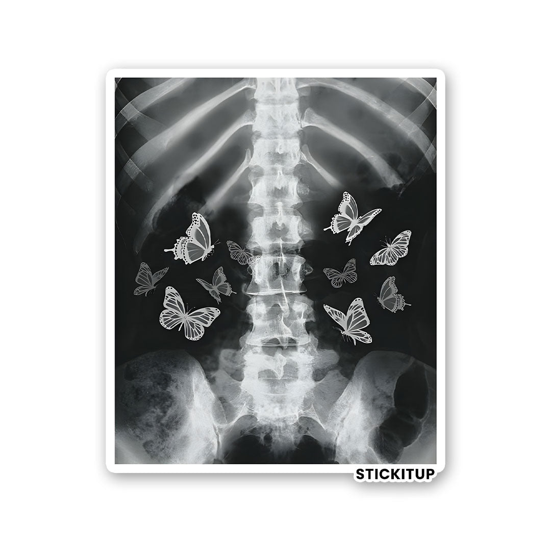 YOU GIVE ME BUTTERFLIES Sticker - Stickers | STICK IT UP