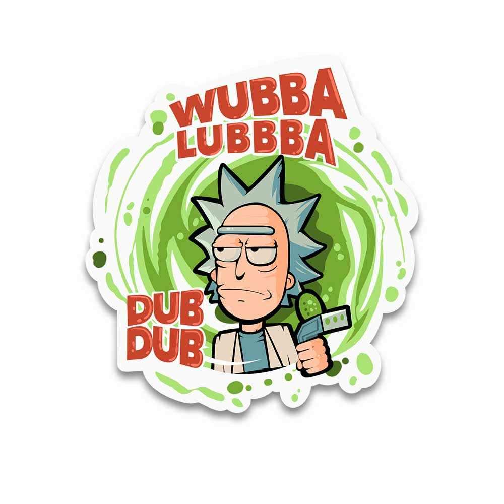 Wubba lubbba Reflective Sticker | STICK IT UP