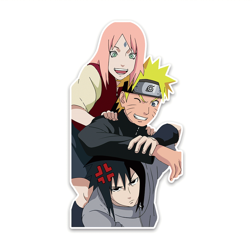 Team 7 Bumper Sticker waterproof vinyl decal for laptop, bike, car & bottle