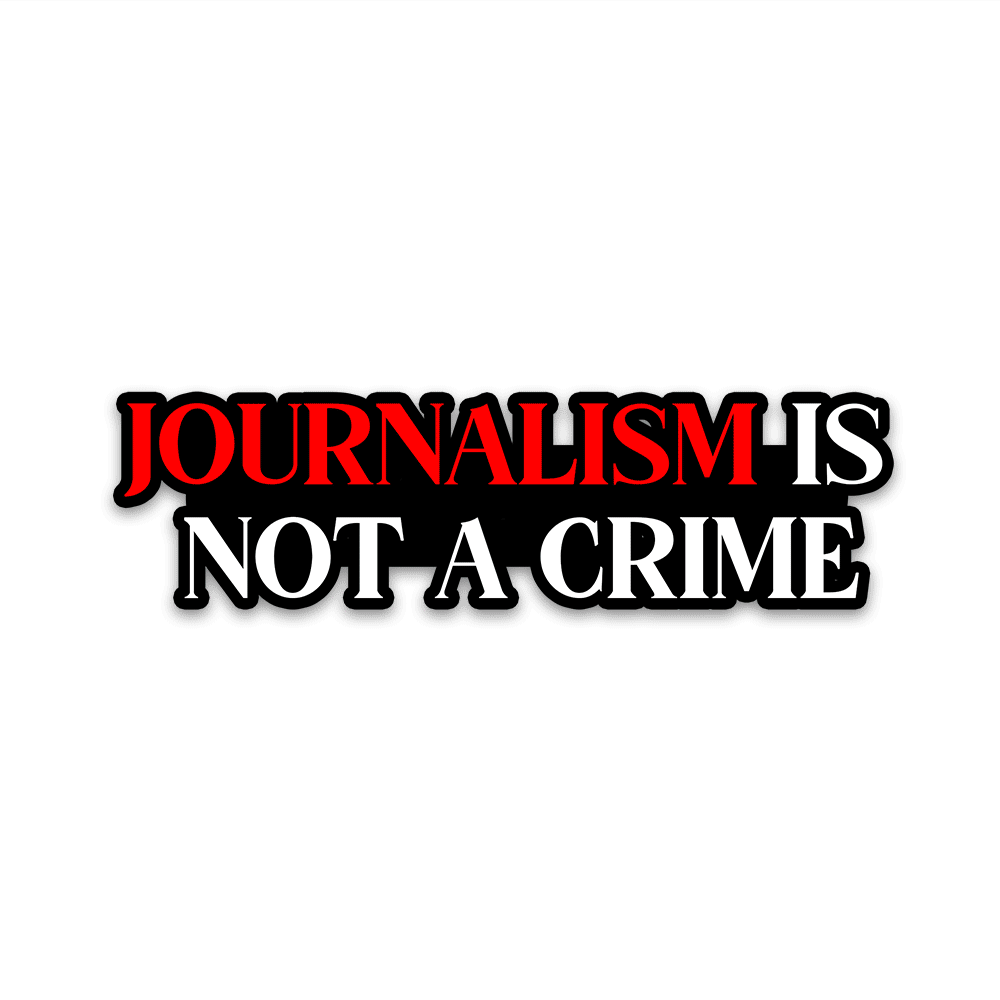 Journalism Bumper Sticker - Bumper Sticker | STICK IT UP