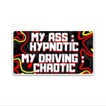 My Ass Hypnotic Bumper Sticker waterproof vinyl decal for laptop, bike, car & bottle