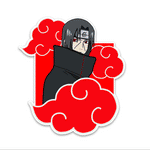 Itachi Bumper Sticker waterproof vinyl decal for laptop, bike, car & bottle