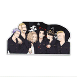 Tokyo Revengers Bumper Sticker waterproof vinyl decal for laptop, bike, car & bottle