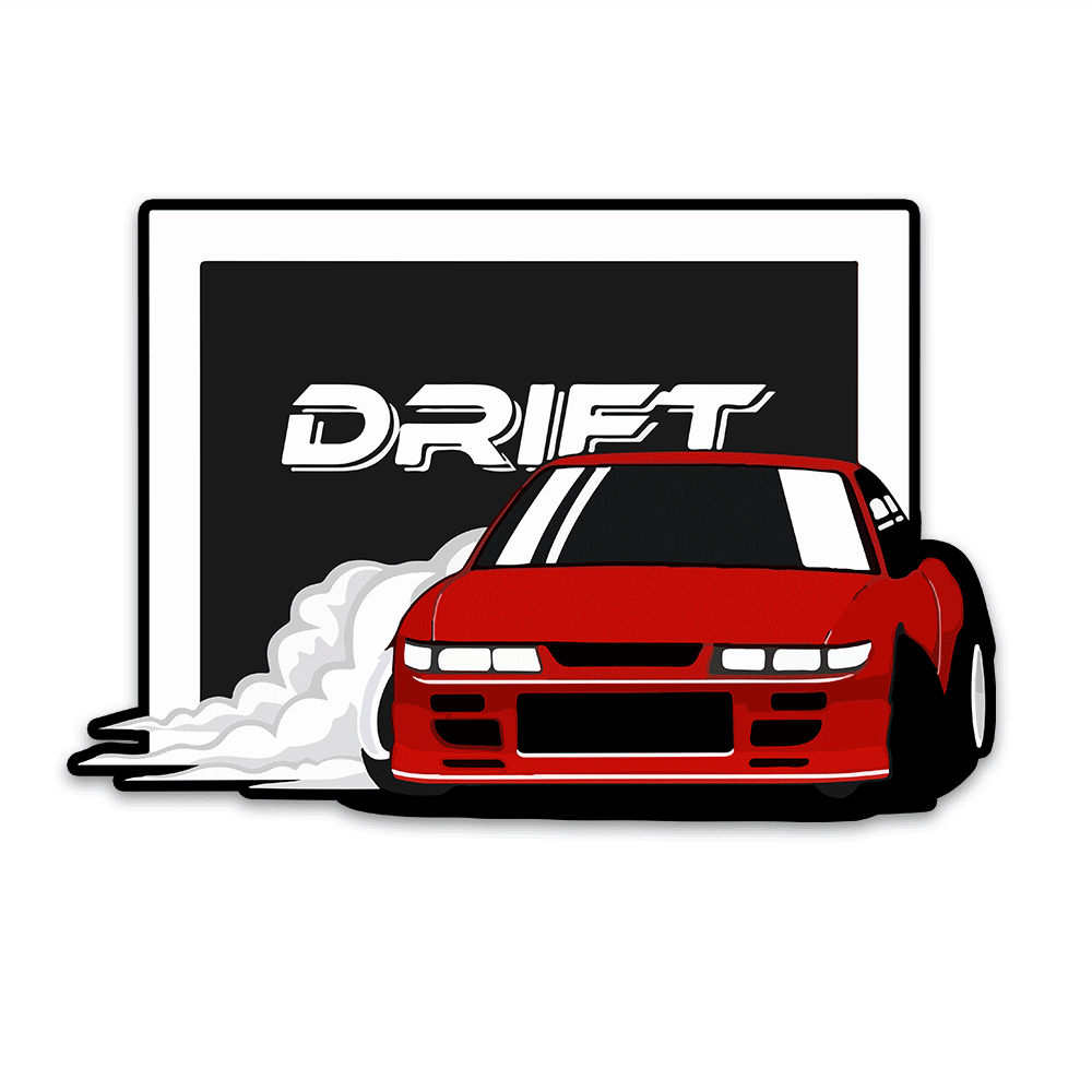 Drift Bumper Sticker - Bumper Sticker | STICK IT UP