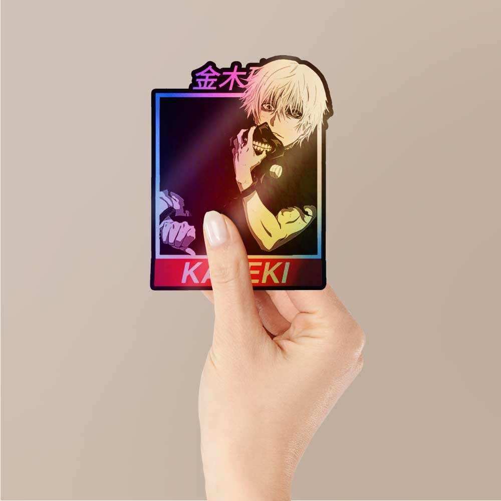 KANEKI Holographic Stickers | STICK IT UP