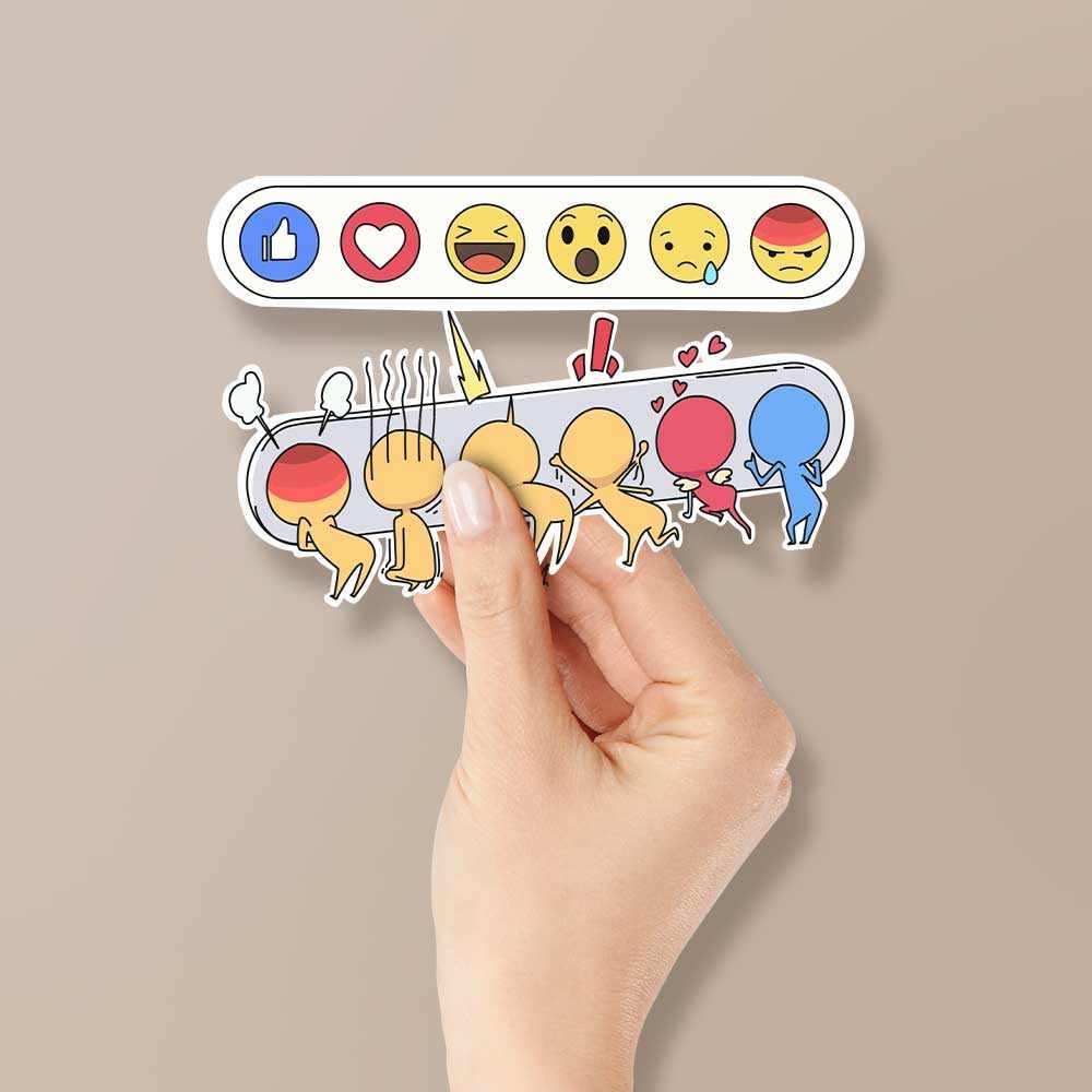 Emoji Reflective Sticker | STICK IT UP