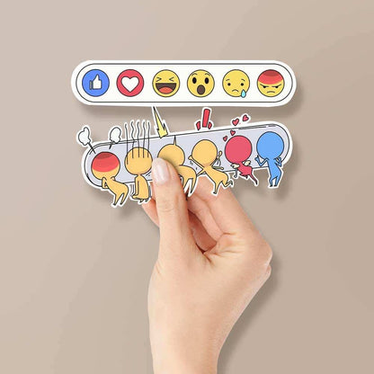 Emoji Reflective Sticker | STICK IT UP