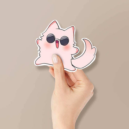 Cute cat Reflective Sticker | STICK IT UP