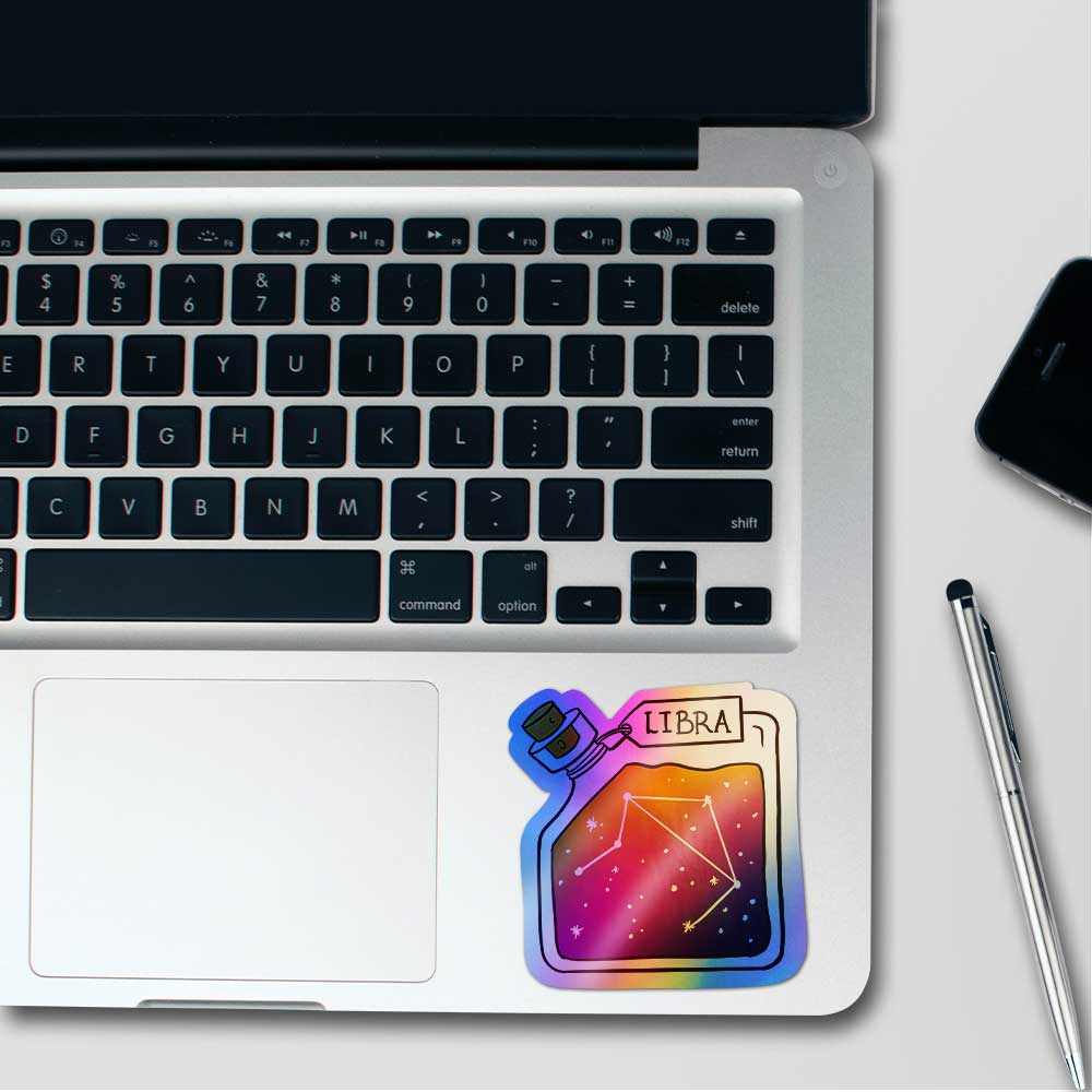 Libra Holographic Stickers | STICK IT UP