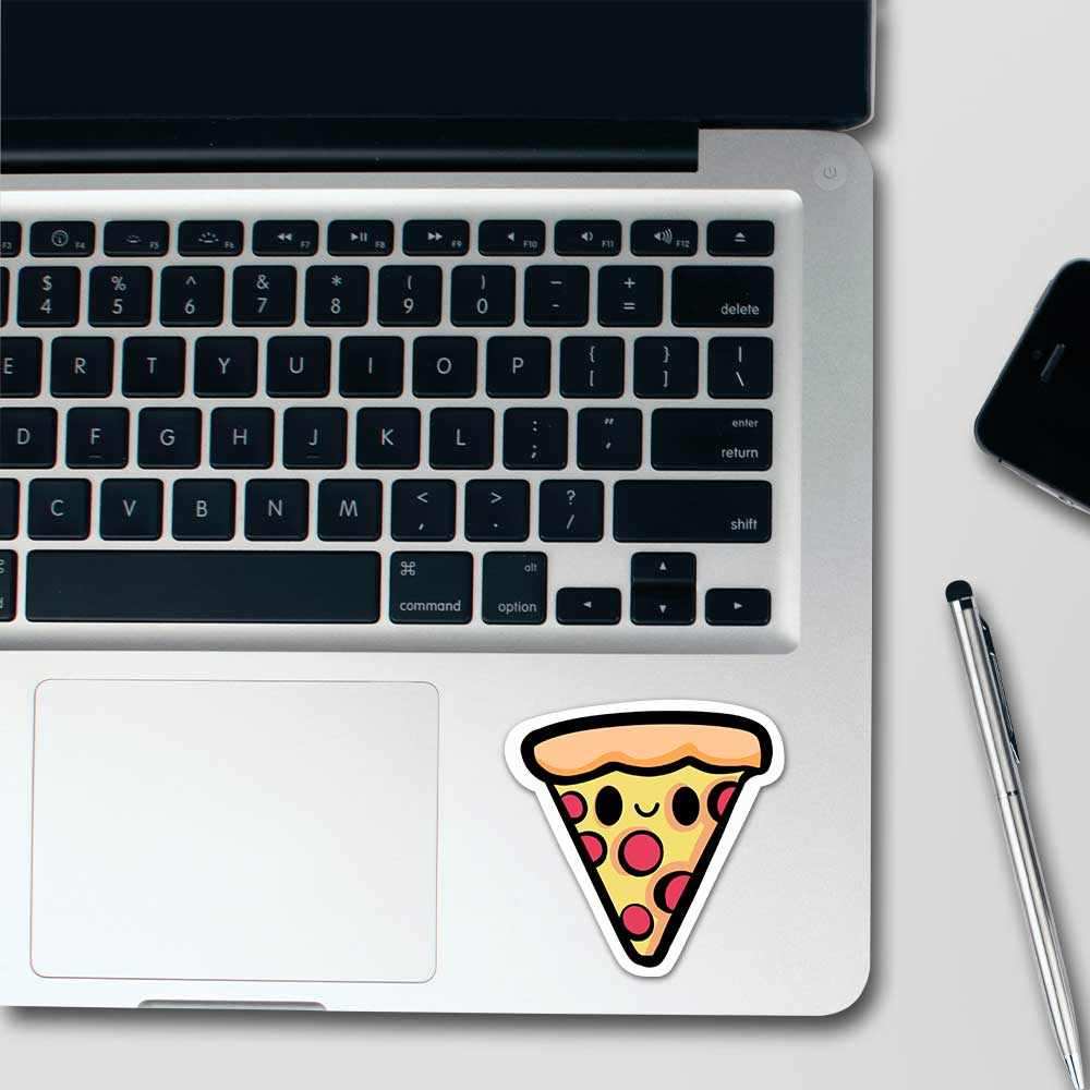 Cute Pizza Reflective Sticker | STICK IT UP