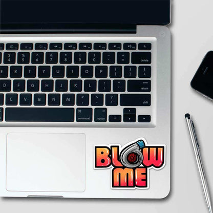 Blow me Reflective Sticker | STICK IT UP