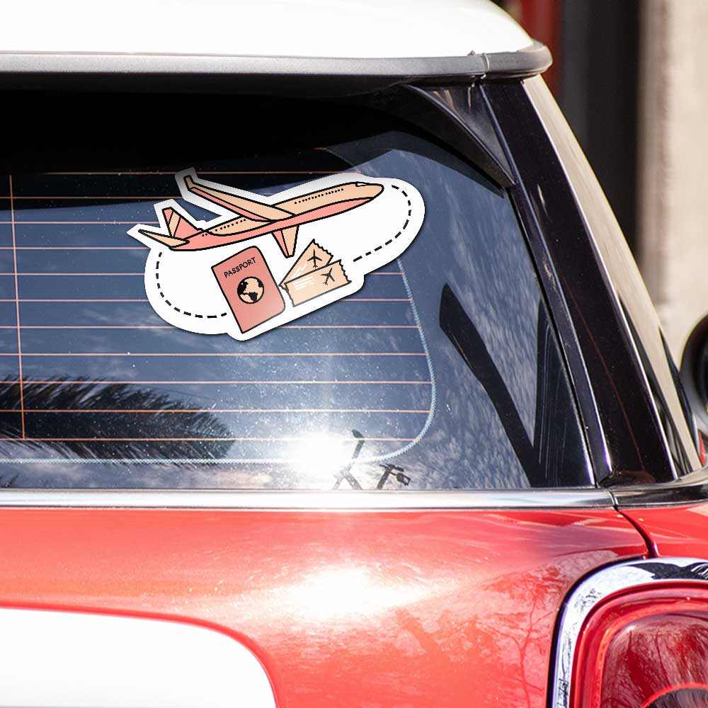 Passport Reflective Sticker | STICK IT UP