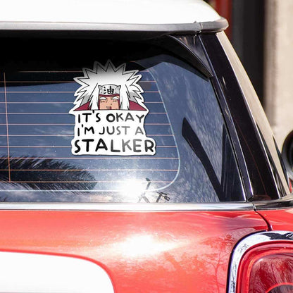 I'm just a stalker Reflective Sticker | STICK IT UP