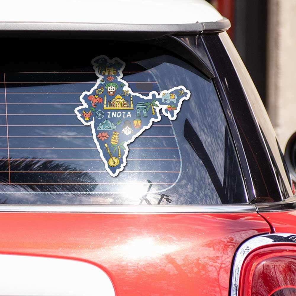 Indian heritage Reflective Sticker | STICK IT UP