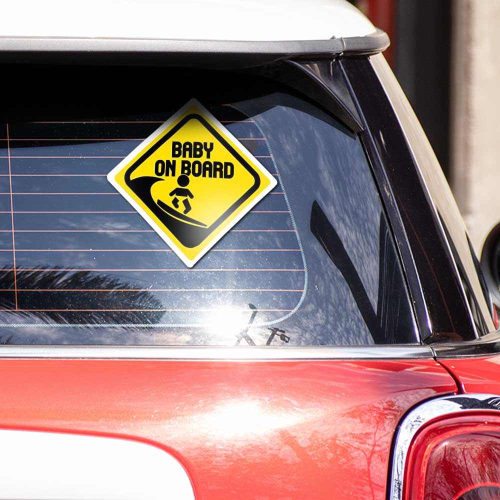 Baby on board Reflective Sticker | STICK IT UP