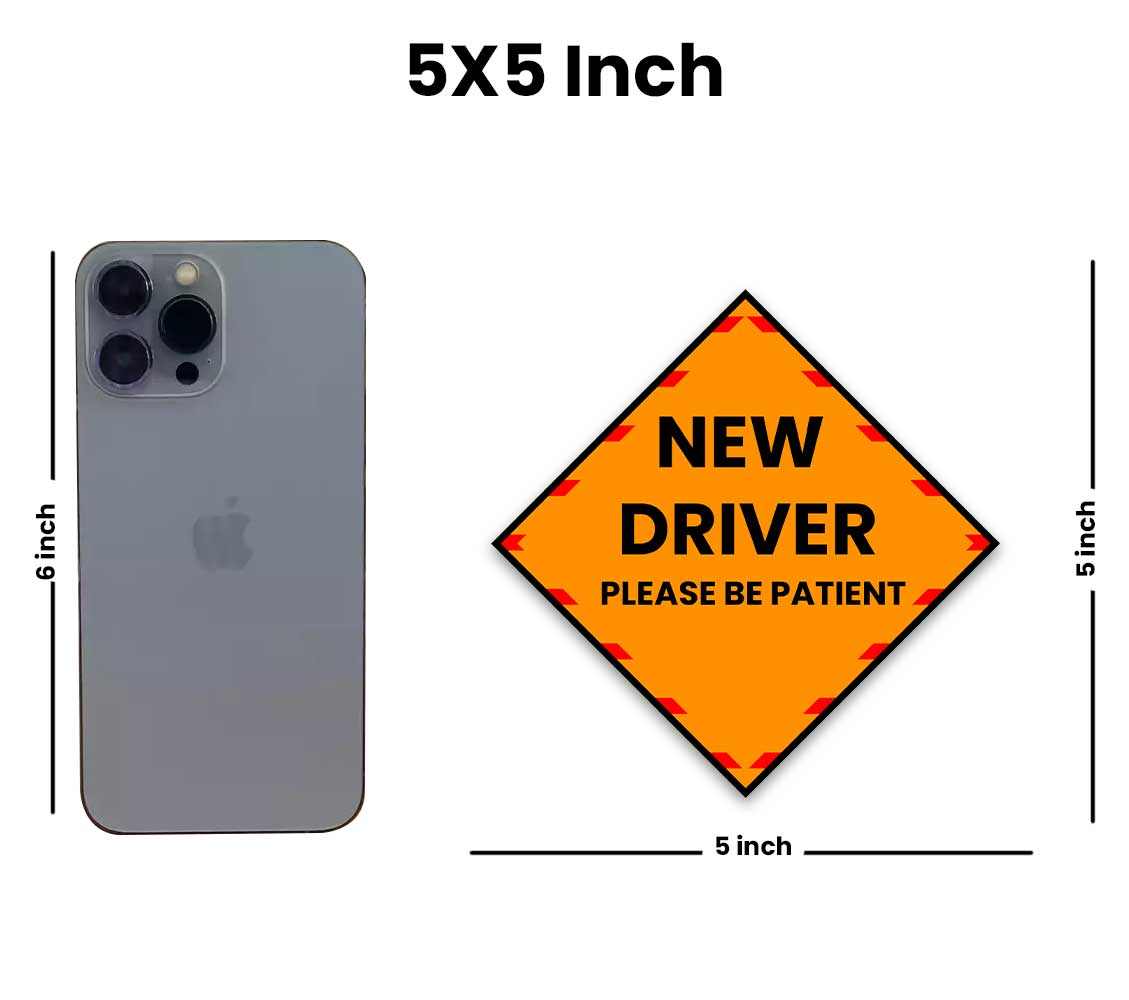 New Driver Reflective Sticker | STICK IT UP